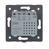 Розетка USB type C с блоком питания 45W Livolo, цвет серый (механизм) VL-FCUC-2IP