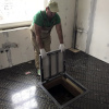 Напольный люк Портал 60-60 с газовыми амортизаторами