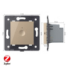 Одноклавишный сенсорный выключатель Livolo ZigBee Module, цвет золотой (механизм)
