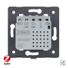 Одноклавишный проходной сенсорный выключатель Livolo ZigBee Module, цвет розовый (механизм)