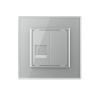 Розетка компьютерная LIVOLO RJ-45 серая VL-C791C-15