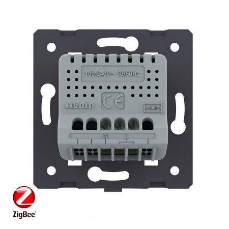 Датчик шума и освещенности ZigBee Livolo, цвет золотой (механизм) VL-FCJZ-2AP