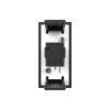 Розетка стерео аудио LIVOLO TRS 6.3 jack черная BB-C7-1M1-12 (механизм)