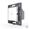 Одноклавишный проходной сенсорный выключатель Livolo Module, цвет белый (механизм)