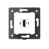 Розетка 1 пост HDMI 2.0 Livolo, цвет белый (механизм) VL-FCHD-2WP