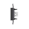 Розетка 1 пост HDMI 2.0 Livolo, цвет черный (механизм) VL-FCHD-2BP