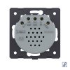 Сенсорный выключатель для штор Livolo Quadro, цвет серый (механизм)