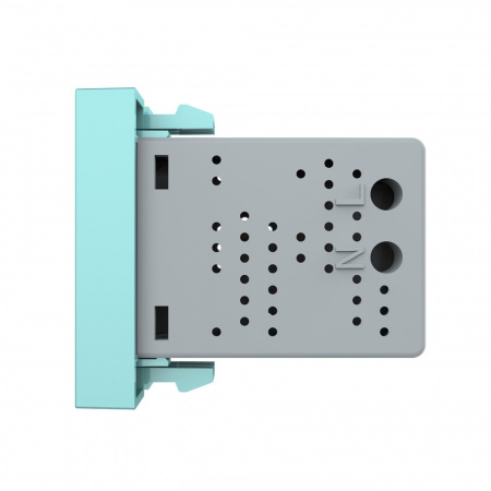 Розетка USB с блоком питания 2.1А 5В Livolo, цвет зеленый (механизм)