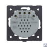 Выключатель LIVOLO Quadro 2 клавиши 12/24В Белый (механизм)