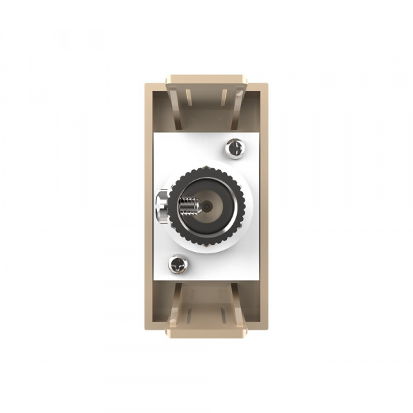 ТВ-розетка LIVOLO золотая BB-C7-1V-13 (механизм)