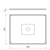 Крышка распределительных коробок KT 250 V_HB
