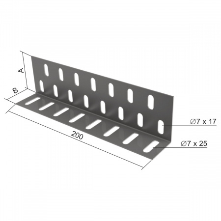Соединительный уголок UP 35X42_F