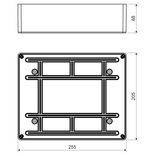 распределительная коробка KT 250_KB