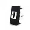 Розетка HDMI LIVOLO черная BB-C7-1HD-12 (механизм)