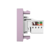 Розетка интернет RJ-45 кат. 6 Livolo, цвет розовый (механизм)