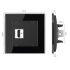 Розетка HDMI LIVOLO черная VL-C791HD-12