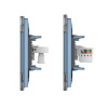 Розетка Livolo ТЛФ/КОМП RJ-45 Синяя